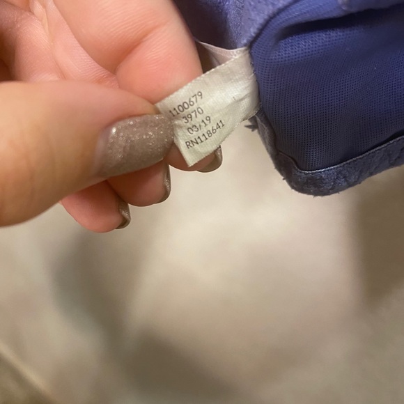 Cacique Blue Floral Bra - Picture 3 of 4